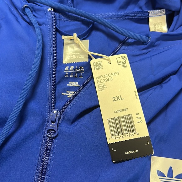 Adidas pull over jacket - Picture 2 of 2